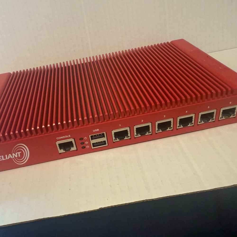 Red Wired Router